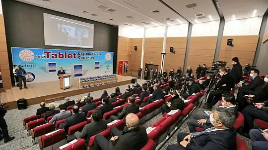Şahinbey Belediyesi'nden tablet desteği
