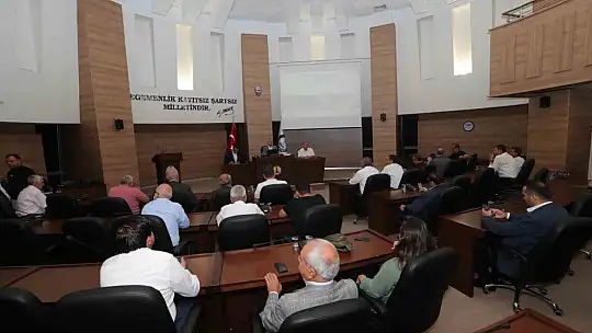 Şahinbey Belediyesi temmuz ayı meclis toplantısı yapıldı