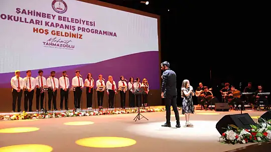 Şahinbey'de 'Yaz Okulları' kapanış programı düzenlendi