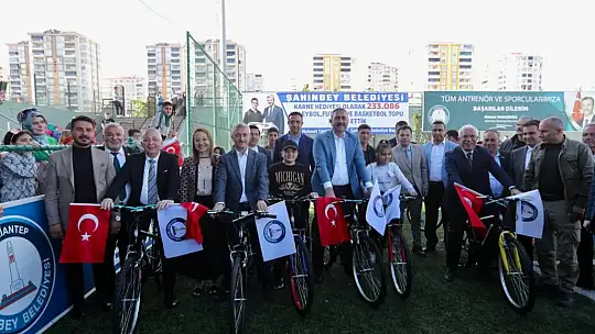 Şahinbey'de 104 bin öğrenciye bisiklet