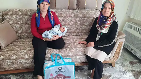 Şahinbey'de 154 bini aşkın bebeğe ''hoş geldin'' hediyesi verildi