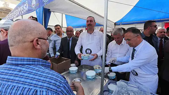 Şahinbey'de Ahilik Haftası pilav dağıtarak kutlandı