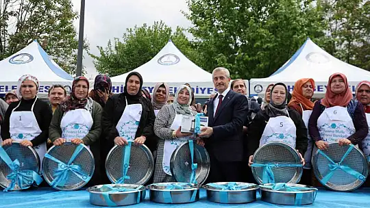 Şahinbey'de baharın gelişi yağlı köfte yarışması ile kutlandı