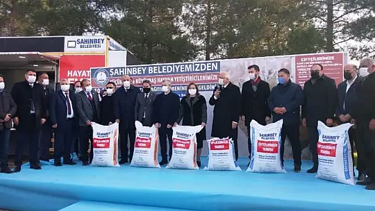 Şahinbey'de çiftçiye 10 bin ton yem desteği