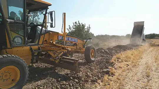 Şahinbey'de çiftçiye yol desteği