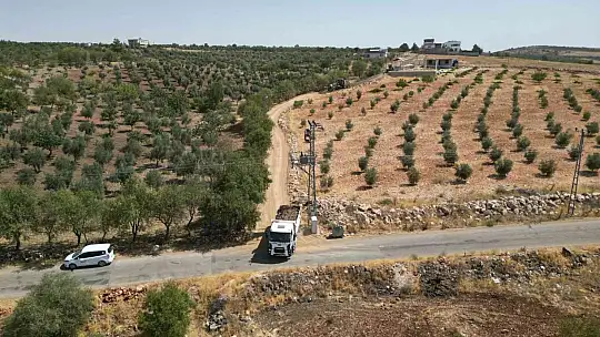 Şahinbey'de çiftçiye yol desteği