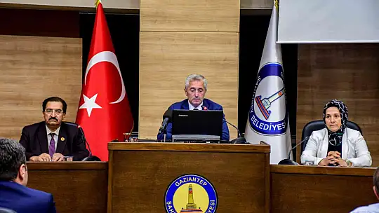 Şahinbey'de Ekim ayı meclis toplantısı yapıldı