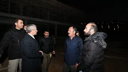 Şahinbey'de geleneksel spor tesisi çalışmaları sürüyor