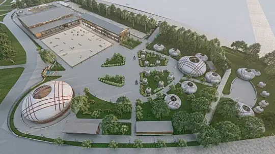 Şahinbey'de geleneksel sporlar tesisi çalışmaları sürüyor