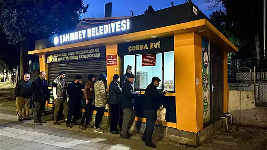 Şahinbey'de her gün 14 bin kişiye çorba ikramı