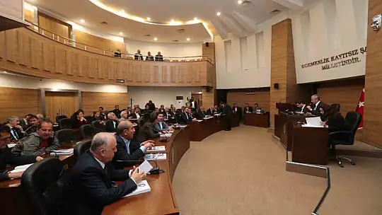 Şahinbey'de Nisan Ayı meclis toplantısı yapıldı