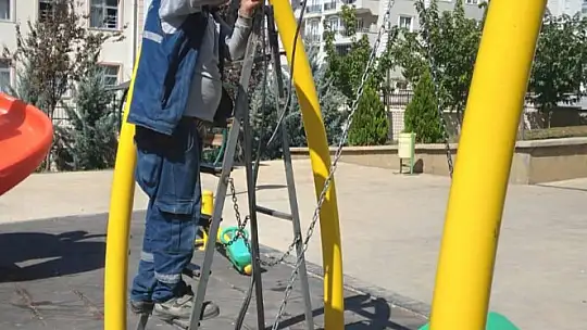 Şahinbey'de parklara modern dokunuş