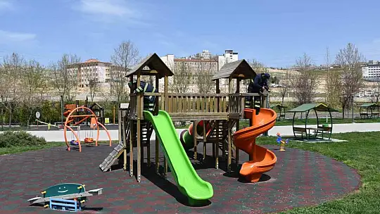 Şahinbey'de parklara modern dokunuş