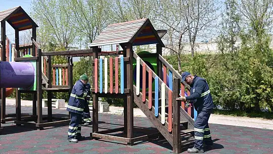 Şahinbey'de parklara modern dokunuş