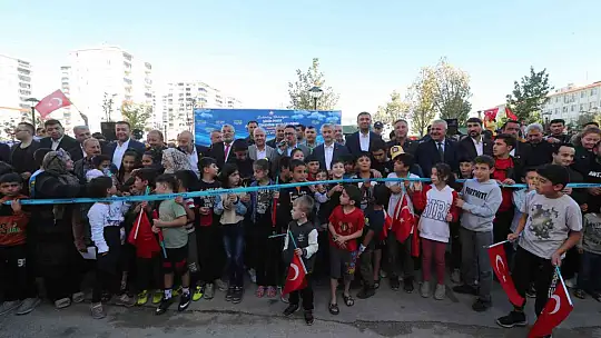 Şahinbey'de Şirin Park hizmete açıldı