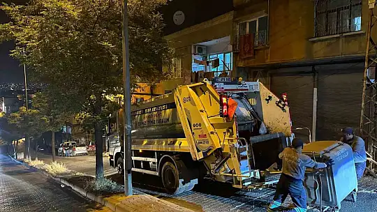 Şahinbey'de temizlik işleri ekipleri, bayram boyunca görev başındaydı