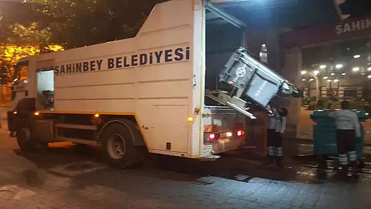 Şahinbey'de temizlik seferberliği