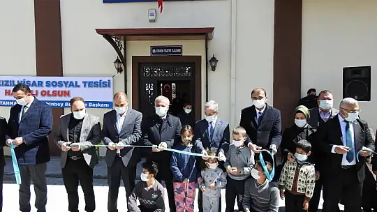 Şahinbey'den bir tesis de Küçükkızılhisar Mahallesine