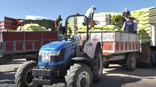 Şahinbey'den çiftçilere 4 bin ton gübre desteği