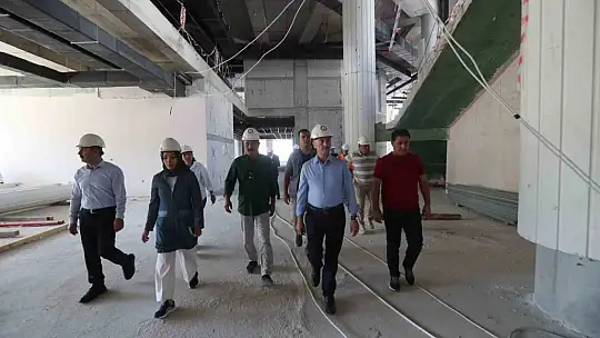 Şahinbey Millet Kütüphanesi hızla yükseliyor