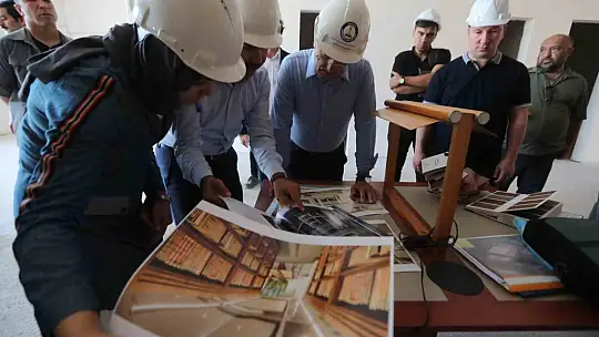 Şahinbey Millet Kütüphanesi hızla yükseliyor