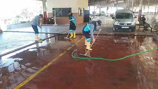Şahinbey temizlik işleri ekipleri bayram boyunca görev başındaydı