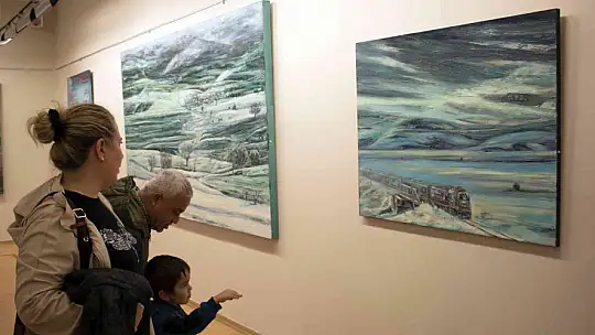SANKO'da 'Görünürler' resim sergisi devam ediyor