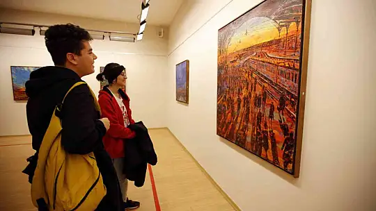 Sanko Galerisi'nde Araftaki Ann-lar' teması resim sergisi