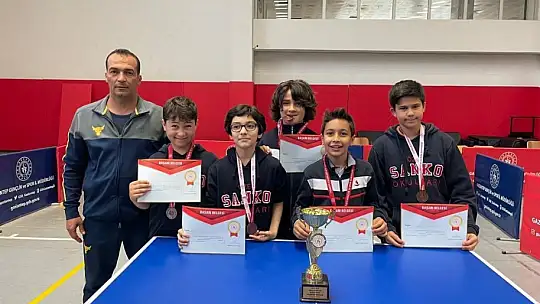 SANKO Okulları'nın Tenis Başarısı
