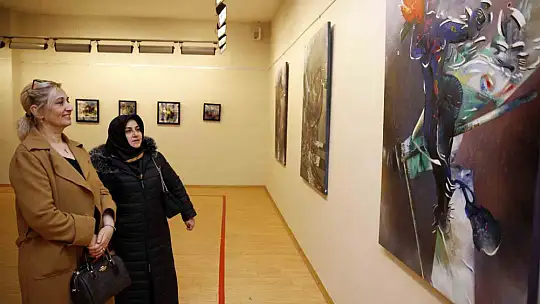 SANKO Sanat Galerisi'nde 'Ayıntab Bastası' temalı resim sergisi