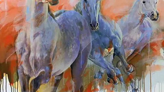 SANKO Sanat Galerisi'nde 'bakışlar' temalı resim sergisi
