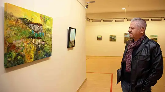 SANKO Sanat Galerisi'nde 'barınaklar' temalı resim sergisi