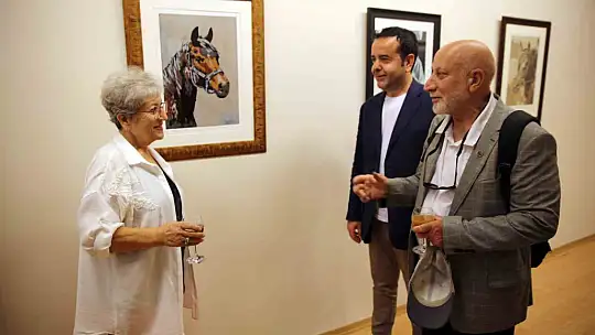 SANKO Sanat Galerisi'nde 'Bir At Bir Murat' resim sergisi