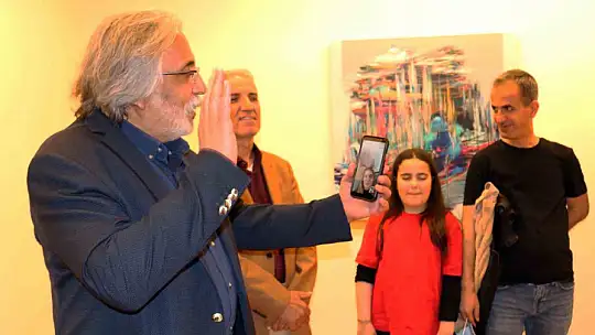 Sanko Sanat Galerisi'nde sergi açılışı