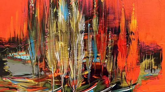 Sanko Sanat Galerisi'nde sergi açılışı