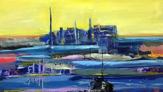 Sanko Sanat galerisinde resim sergisi