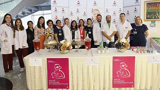 SANKO Üniversitesi Hastanesi'nde emzirme haftası etkinliği