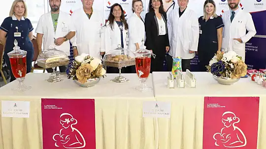 SANKO Üniversitesi Hastanesi'nde emzirme haftası etkinliği