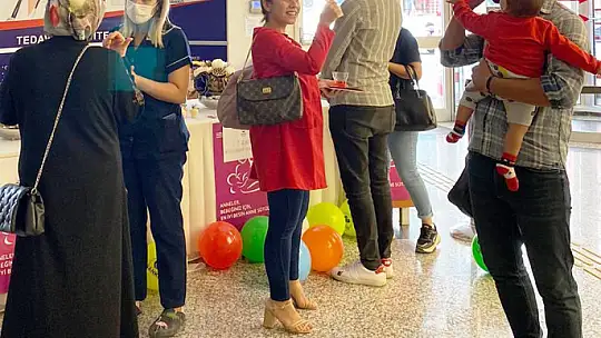SANKO Üniversitesi Hastanesi'nde emzirme haftası etkinliği