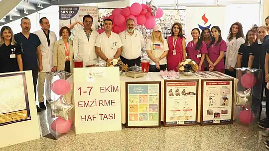SANKO Üniversitesi Hastanesi'nde 'Emzirme Haftası' etkinliği