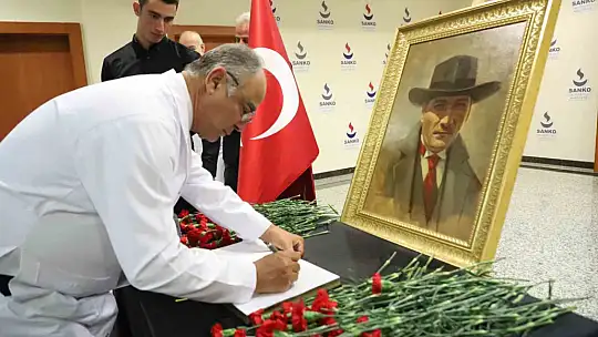 SANKO Üniversitesi'nde Atatürk'ü anma töreni düzenlendi