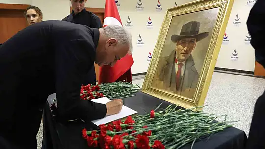 SANKO Üniversitesi'nde Atatürk'ü anma töreni düzenlendi