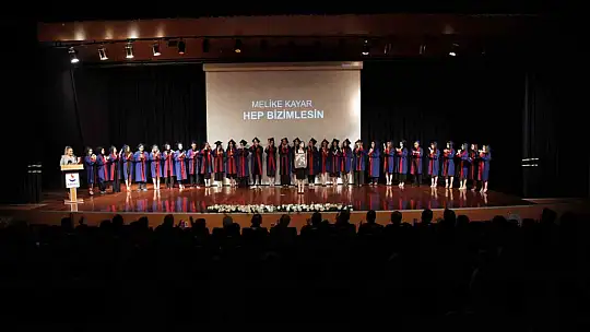 SANKO Üniversitesi SHMYO' da mezuniyet coşkusu
