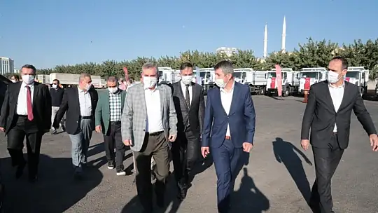 Şanlıurfa'da araç filosu artırıldı