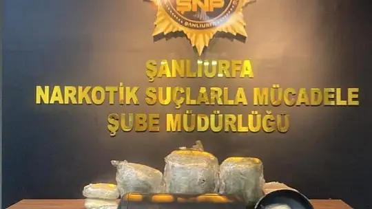 Yakıt deposundan 16,5 kilo esrar çıktı!