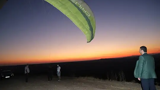 Şanlıurfa semalarında yamaç paraşütleri havalandı