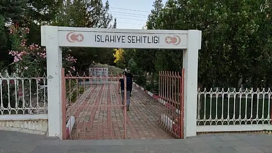 Şehidin anısına saygısızlık