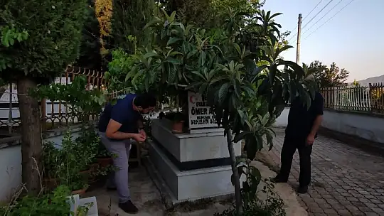 Şehidin anısına saygısızlık