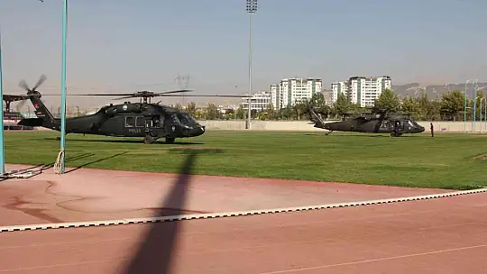 Şehidin cenazesi helikopterle Adıyaman'a getirildi