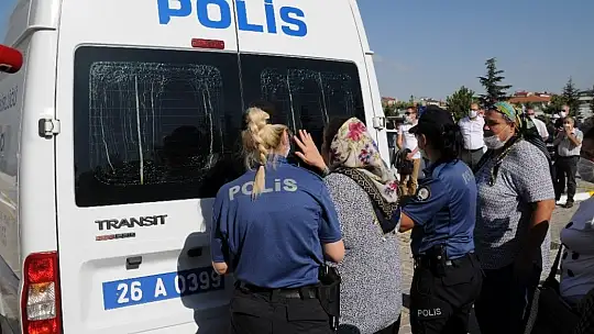 Şehit eşinden yürek burkan veda